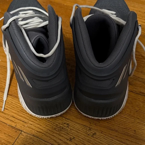 Adidas Men's Dark Gray Athletic Shoes - Picture 5 of 6